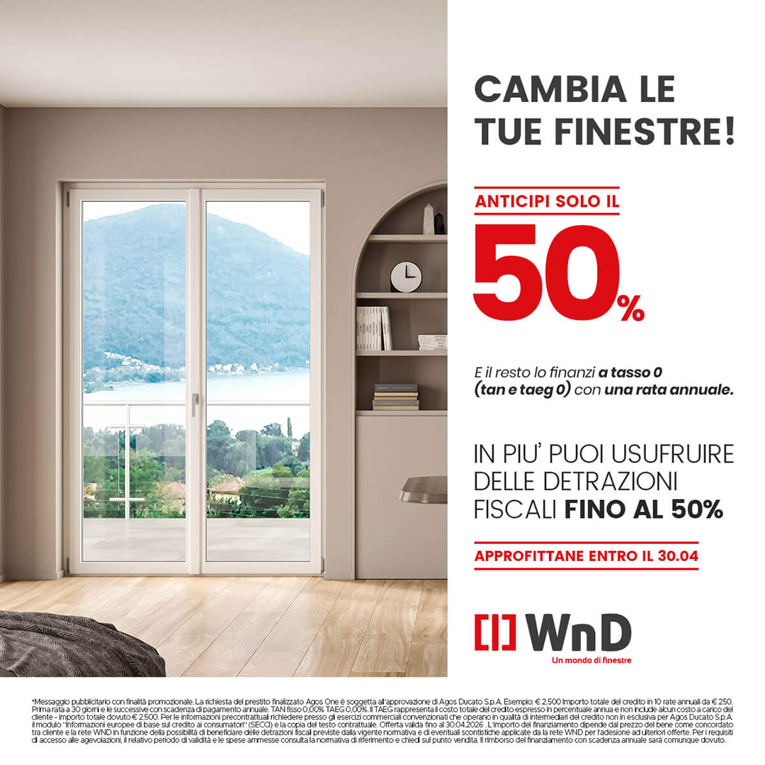 Cambia le tue finestre